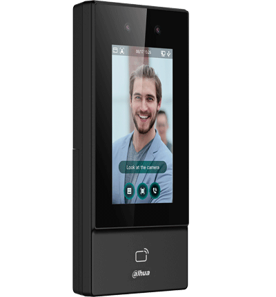DAHUA ASI6213S-D - Control de Acceso para Exterior con Reconocimiento Facial/ Pantalla Touch de 4.3 Pulgadas/ 6000 Usuarios, Rostros y Passwords/ 10,000 Tarjetas ID/ 50 Admin/ 300,000 Registros/ Comunicacion TCP/IP/ IP65/  #LoNuevo