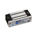 YLI YM60 - Cerradura Magnética para Control de Acceso / Fuerza de Sujeción 60 Kg o 120 Lb / 12 VDC / Para puertas de madera, vidrio y metálicas / Uso interior / Compatible con Soporte MBK70Z