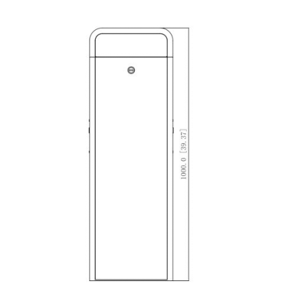 DAHUA IPMECD-0232-M30 - Brazo Recto 3m/ Tiempo de apertura ajustable/ Recomendada para escenas de volumen de tráfico
