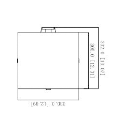 DAHUA IPMECD-0232-M30 - Brazo Recto 3m/ Tiempo de apertura ajustable/ Recomendada para escenas de volumen de tráfico