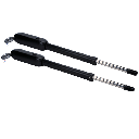 ZKSW400DC - KIT DE PISTONES ALUMINIO ANTIOXIDANTE / PARA PUERTAS ABATIBLES CON DOBLE SERVICIO / SOPORTA 400 KG POR PUERTA / FÁCIL INSTALACIÓN / NO REQUIERE TRABAJOS DE SOLDADURA ADICIONALES / ACCESORIOS DE MONTAJE INCLUIDOS