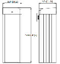 DAHUA IPMECD-3012-RM40 - Barrera Derecha/ Tiempo de Apertura Cierre 2 S/ Frecuencia de Uso ≥ 5000 por Día/ Compatible con Controles de Acceso Dahua y Terceros/ Sin Brazo