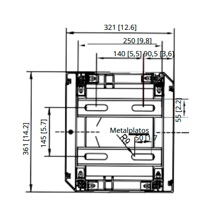 DAHUA IPMECD-3012-LM40 - Barrera Izquierda/ Tiempo de Apertura Cierre 2 S/ Frecuencia de Uso ≥ 5000 por Día/ Compatible con Controles de Acceso Dahua y Terceros/ Sin Brazo