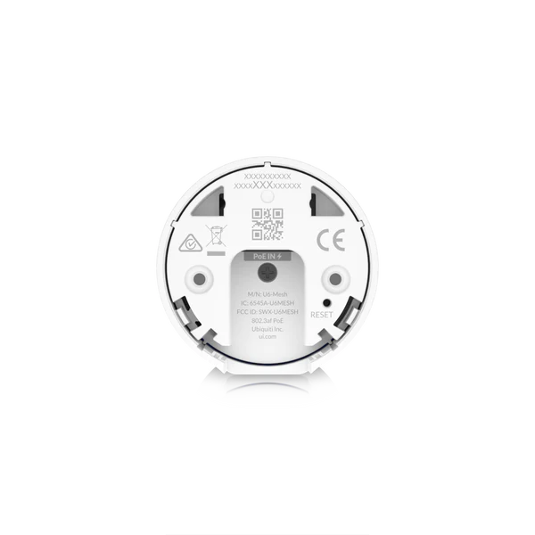 UBIQUITI U6-MESH - Punto de acceso WiFi 6 PRO/ MIMO 4x4/ Doble Banda 802.11ax/ Interior & Exterior/ Tasa de transferencia de hasta 4.8Gbps en 5GHz/