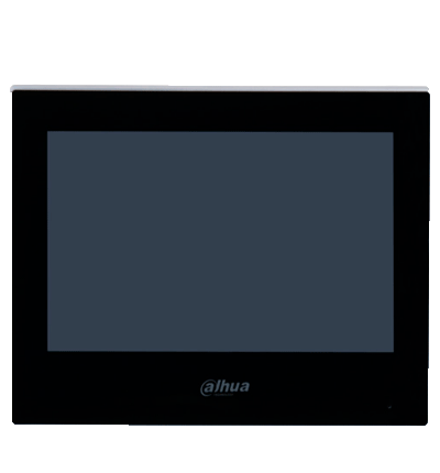 DAHUA KTP03 - Kit de Videportero IP/ Monitor de 7 Pulgadas. Frente de Calle y Switch PoE/ 6&1 E&S de Alarma/ Frente de Calle IP65/ IR/ Apertura Remota/ Controla 2 Puertas/ Switch de 4 Puertos PoE 10/100/ 2 Puertos Uplink/ #LoNuevo