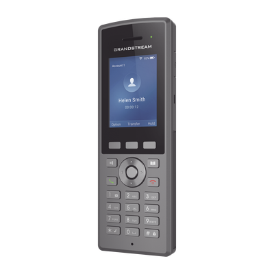  Teléfono WiFi portátil empresarial con diseño resistente IP67, conectividad a la red VoIP vía WiFi