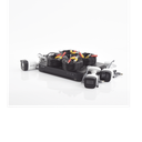 (MICRÓFONO INTEGRADO) KIT TURBOHD 5 Megapixel / DVR 4 Canales / 4 Cámaras Bala con Micrófono Integrado (exterior 2.8 mm) / Fuente de Poder / Accesorios de Instalación