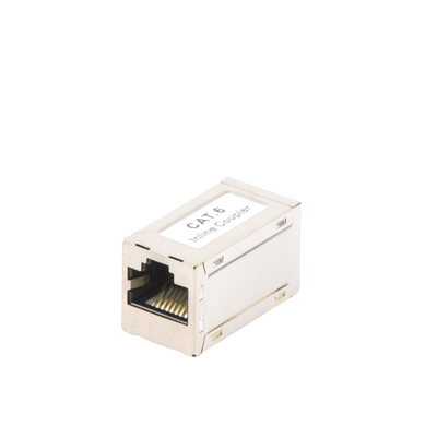 Acoplador Blindado (STP) Cat6 hembra RJ45 a RJ45 hembra 