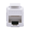 Acoplador UTP Cat6A hembra RJ45 a RJ45 hembra Color Blanco