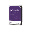  WESTERN DIGITAL WD64PURZ - Disco Duro de 6 TB Purple/ Especial para Videovigilancia/ Trabajo 24/7/ Interface: Sata 6 Gb/s/ Cache 256 MB/ Hasta 64 Cámaras/ Hasta 16 Bahías de Discos Duros/ 3 Años de Garantía/