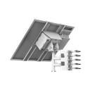 Kit Solar de alimentación / Panel Solar / Batería de Respaldo de Litio 360 Wh / 2 Salidas de 12 Vcd / Accesorios de Instalación / Uso en Exterior IP66 