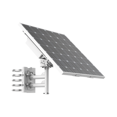 Kit Solar de alimentación / Panel Solar / Batería de Respaldo de Litio 360 Wh / 2 Salidas de 12 Vcd / Accesorios de Instalación / Uso en Exterior IP66 