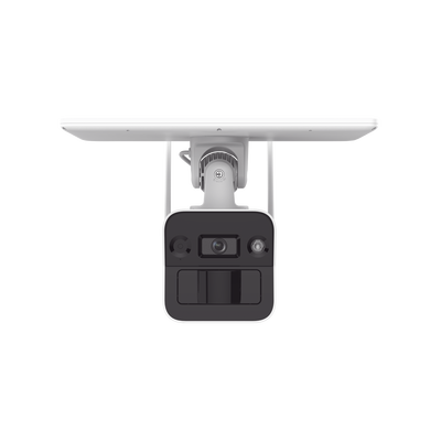 Kit Solar IP All in One / DOBLE DETECCIÓN (Radar + PIR) / Cámara Bala 4 Megapixel / Lente 4mm / Panel Solar / Batería de Respaldo de Litio 10Ah (Hasta 11 Días) / Conexión 4G / Accesorios de Instalación / Kit Solar
