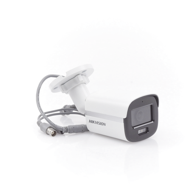 Bala TURBOHD 2 Megapixel (1080p) / Lente 2.8 mm / Dual Light (20 mts IR + 20 mts Luz Blanca) / Exterior IP67 / dWDR / Micrófono Integrado