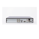 DVR  4 Canales TurboHD + 4 Canales IP / 5 Megapíxel Reales y 3K Reales / Audio por Coaxitron / 1 Bahía de Disco Duro / H.265+ / Salida en Full HD  