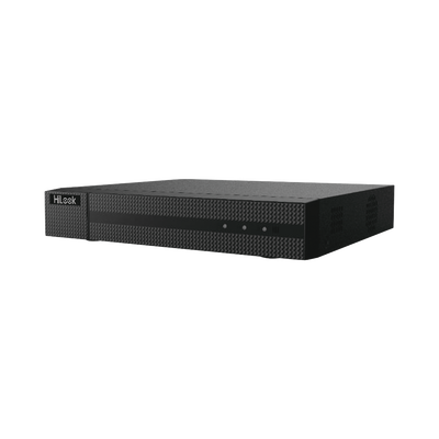 DVR 8 Canales TurboHD + 4 Canales IP / 2 Megapíxel Reales (1080p Reales) / Audio por Coaxitron / 1 Bahía de Disco Duro / H.265+ / Salida en Full HD