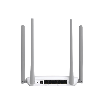 Router Inalámbrico N Mejorado / 2.4 GHz de 300 Mbps / 1 Puerto WAN 10/100 Mbps / 3 Puertos LAN 10/100 Mbps / 4 Antenas de 5 dBi
