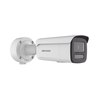 Bala IP 4 Megapixel / Lente 4 mm / Dual Light (60 mts IR + 60 mts Luz Blanca ) / Darkfighter S / Exterior IP67  / WDR 130 dB / AcuSense / Captura Facial / HEOP