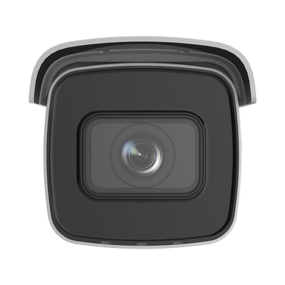Bala IP 4 Megapixel / Lente Mot. 2.7 a 13.5 mm / 60 mts IR EXIR / Exterior IP67 / IK10 / WDR 120 dB / PoE + / AcuSense / Videoanaliticos Integrados / MicroSD