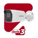 Bala IP 8 Megapixel / Lente 2.8 mm / 40 mts IR / Exterior IP67 / PoE / ACUSENSE / DARKFIGHTER / Captura Facial / Alarmas y Audio I/O / ONVIF / Micro SD