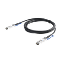 Cable DAC QSFP28 de 100 Gbps a 100 Gbps (Longitud: 1 metro) 