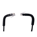 Cable de Parcheo Ultra Slim Con RJ45 Flexible UTP Cat6 - 0.5 m Negro Diámetro Reducido