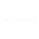 Cincho de plástico, Color Natural, 4.8 x 370 mm, Ideal para sujeción de cables (Bolsa con 100 piezas) 