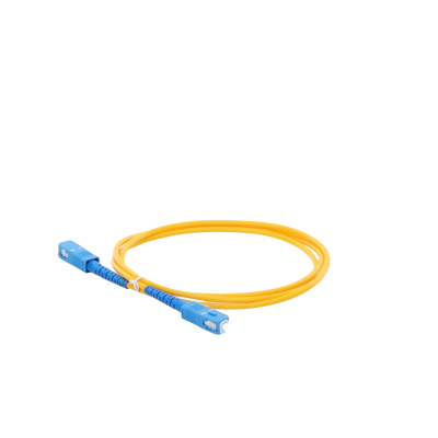 Jumper de Fibra Óptica Monomodo SC/UPC-SC/UPC Simplex de 1 metro, 3mm