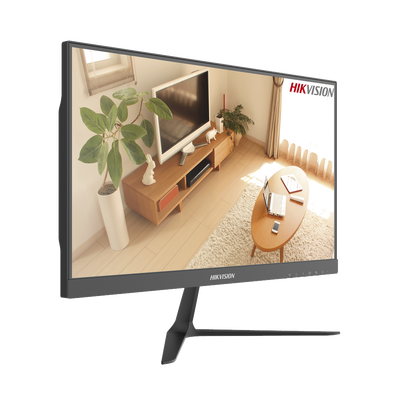 Monitor LED Full HD de 23.8" / Ideal para CCTV, Oficina y Hogar / Entrada HDMI-VGA / Montaje VESA (100 X 100) / Uso 24/7