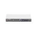 Router Gigabit VPN / Balanceador de cargas / 60,000 sesiones NAT /  9 puertos 10/100/1000 Mbps + 2 puertos SFP (WAN/LAN) / 1 puerto entrada PoE(af/at) / 2 puertos salida PoE (af/at) / Compatible con GWN Cloud.