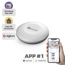 Sensor de Temperatura y Humedad / Compatible con Hub CS-A3 / Protocolo Zigbee 
