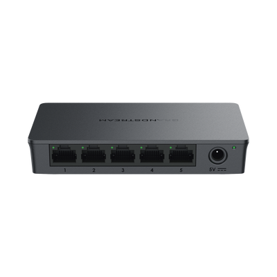 Switch Gigabit No Administrable / 5 puertos 10/100/1000 Mbps