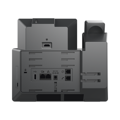 Teléfono IP Android 11, 16 líneas SIP con 12 cuentas, pantalla táctil  5", puertos Gigabit, Wi-Fi, Bluetooth, PoE, codec Opus, IPV4/IPV6 con gestión en la nube GDMS