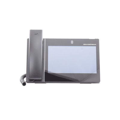 Teléfono IP Android 11, 16 líneas SIP con 16 cuentas, pantalla táctil  8", puertos Gigabit, Wi-Fi, Bluetooth, PoE, codec Opus, IPV4/IPV6 con gestión en la nube GDMS