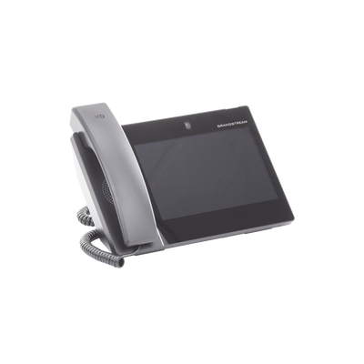 Teléfono IP Android 11, 16 líneas SIP con 16 cuentas, pantalla táctil  8", puertos Gigabit, Wi-Fi, Bluetooth, PoE, codec Opus, IPV4/IPV6 con gestión en la nube GDMS