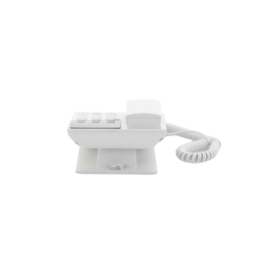 Teléfono IP Hotelero Wi-Fi, 2 líneas SIP con 2 cuentas, codec Opus, IPV4/IPV6, color blanco, con gestión en la nube GDMS