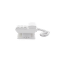 Teléfono IP Hotelero Wi-Fi, 2 líneas SIP con 2 cuentas, codec Opus, IPV4/IPV6, color blanco, con gestión en la nube GDMS