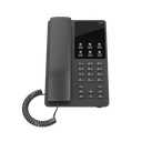 Teléfono IP Hotelero, 2 líneas SIP con 2 cuentas, codec Opus, IPV4/IPV6, color negro, con gestión en la nube GDMS