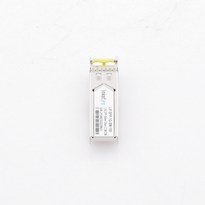 Transceptor SFP (Mini-Gbic) / Monomodo / 1.25 Gbps de velocidad / Conectores LC Dúplex / Hasta 100 km de Distancia