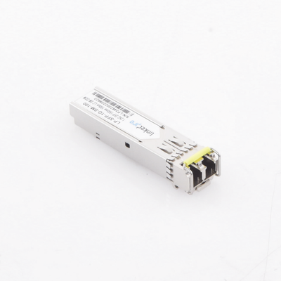 Transceptor SFP (Mini-Gbic) / Monomodo / 1.25 Gbps de velocidad / Conectores LC Dúplex / Hasta 100 km de Distancia