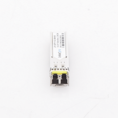 Transceptor SFP (Mini-Gbic) / Monomodo / 1.25 Gbps de velocidad / Conectores LC Dúplex / Hasta 80 km de Distancia