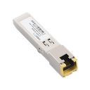 Transceptor SFP a RJ45 / Auto negociación 10/100/1000 Mbps / Conector RJ45 / Distancia de hasta 100 m.