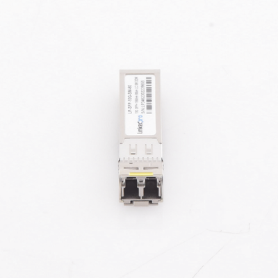 Transceptor SFP+ (Mini-Gbic) / Monomodo / 10 Gbps de velocidad / Conectores LC Dúplex / Hasta 80 km de Distancia