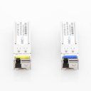 Transceptores Bidireccionales SFP (Mini-Gbic) / Monomodo / 1.25 Gbps de velocidad / Conector LC / Hasta 10 km de Distancia / 2 Piezas