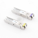 Transceptores Bidireccionales SFP (Mini-Gbic) / Monomodo / 1.25 Gbps de velocidad / Conector LC / Hasta 100 km de Distancia / 2 Piezas