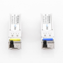 Transceptores Bidireccionales SFP (Mini-Gbic) / Monomodo / 1.25 Gbps de velocidad / Conector LC / Hasta 3 km de Distancia / 2 Piezas