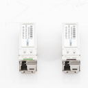 Transceptores Bidireccionales SFP+ (Mini-Gbic) / Monomodo / 10 Gbps de velocidad / Conector LC / Hasta 10 km de Distancia / 2 Piezas