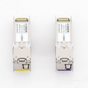 Transceptores Bidireccionales SFP+ (Mini-Gbic) / Monomodo / 10 Gbps de velocidad / Conector LC / Hasta 100 km de Distancia / 2 Piezas