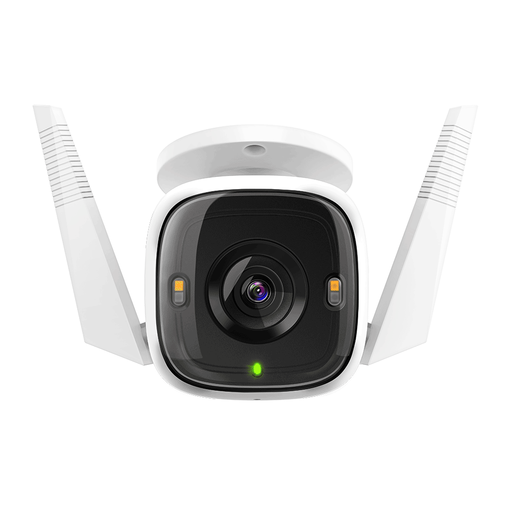 TP-LINK TAPO C320WS - Cámara IP WiFi tipo Bullet 4 Megapixeles/ Para Exterior/ Resolución de 2K/ Visión Nocturna/ Notificación Push/ Ranura para Micro SD/ Compatible con Google Assitant y Alexa
