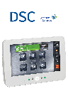 DSC HS2TCHPN - Teclado Cableado de Pantalla Táctil de 7’’ con Lector de Proximidad admite 128 zonas compatible con NEO  